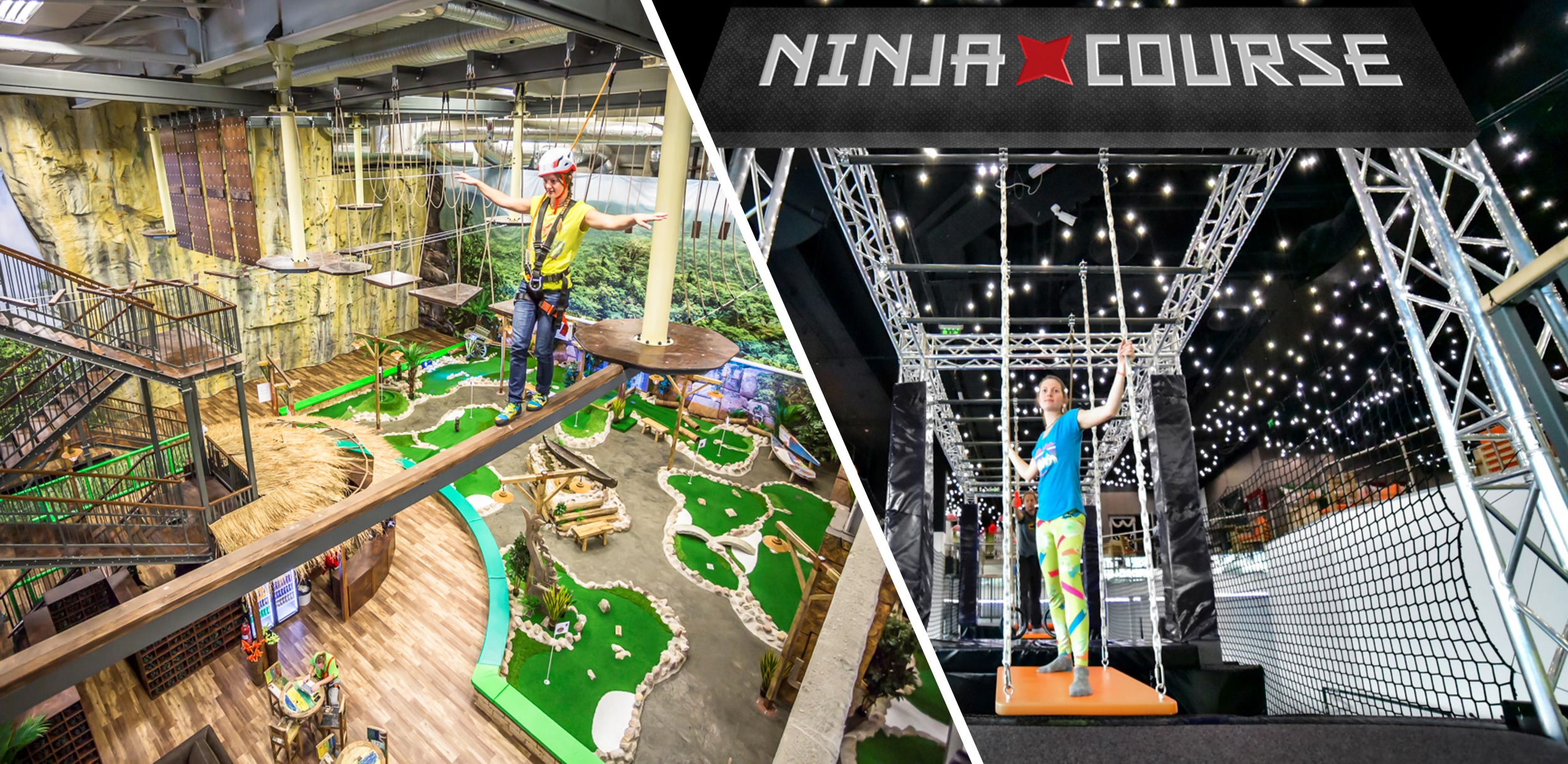 ROPES COURSE/NINJA COURSE